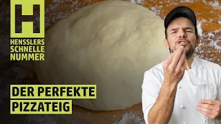 Schnelles Der perfekte Pizzateig Rezept von Steffen Henssler | Günstige Rezepte