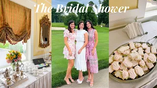 VLOG | claire's bridal shower tea & prepping for the bachelorette weekend!