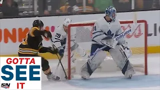 GOTTA SEE IT: William Nylander’s Embarrassing Misplay Gives Bruins An Easy Goal
