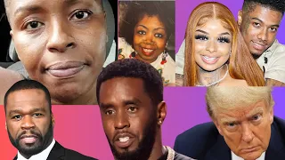 Diddy gets Jaguar Wright ARRESTED? Chrisean Rock leaves Mom Homeless, Trump, 50 Cent, Ricos