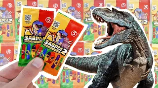 ЗАВРЫ 2 ПЯТЕРОЧКА 2023! Новая акция ДИНОЗАВРЫ игрушки Jurassic World Surprise toys unboxing