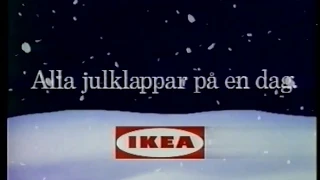 Ikea julklappar - Oskar Alexander Victor Kalle Stina   TV3 reklam 12 dec 1993