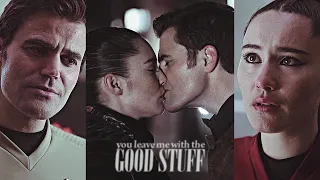 » good stuff (james kirk x la'an noonien-singh) [star trek: strange new worlds]