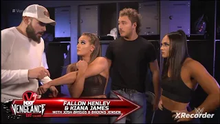 Kiana James & Fallon Henley Backstage: NXT Vengeance Day 2023