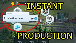 INSTANT PRODUCTION in SimCity Buildit