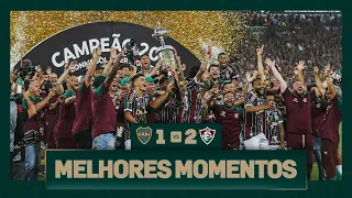 BOCA JUNIORS 1 X 2 FLUMINENSE | FINAL | CONMEBOL LIBERTADORES 2023 | MELHORES MOMENTOS