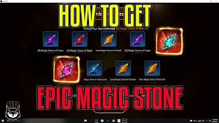 Mir4 - How to get EPIC MAGIC STONE tutorial (Tagalog)