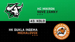 43.kolo HC Mikron Nové Zámky - HK Dukla INGEMA Michalovce HIGHLIGHTS