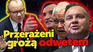 Przerażeni grożą odwetem. Duda, Kaczyński, Ziobro, chcą zastraszyć ścigających ich prokuratorów