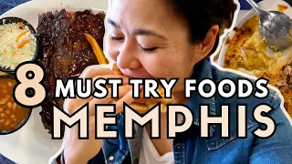 8 MEMPHIS FOODS YOU CAN'T MISS ! | Restaurants To Try On Your Food Tour