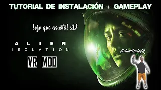 Alien: Isolation ⚡(Mod VR)⚡no te imaginas el terror que vas a pasar en VR! 🥶
