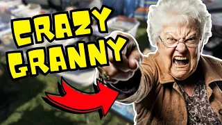 Crazy Granny At Car Boot Sale! 👵 UK Ebay Reseller