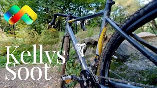 Simán csak egy vérbeli gravel bringa: Kellys Soot 50 (ez most már a Shimano GRX miatt "hivatalos")