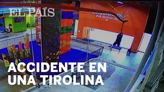 Una madre DENUNCIA a un parque de atracciones por el ACCIDENTE de su HIJO en una tirolina