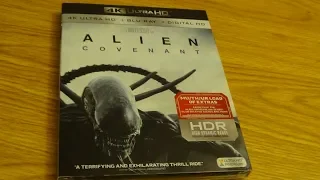 Alien Covenant (4K blu-ray unboxing)