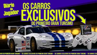 Os carros EXCLUSIVOS do primeiro GT (PS1) | Diário do Jogador 14