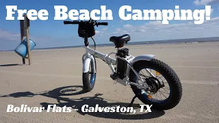 Bolivar Flats Beach - Galveston, TX- Free Camping