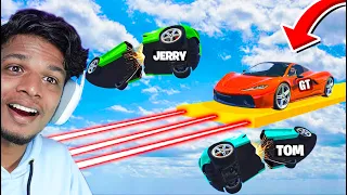 GTA 5 : The Most Terrifying Stunt Race Ever Attempted !!!!