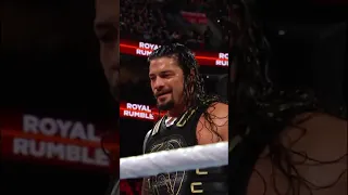 Roman Reigns and Seth Rollins reunited briefly in the 2018 Royal Rumble #shorts #wwe #sports