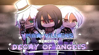 League of Villains react to Decay of Angels | MHA x BSD | 1/1 | Rushed
