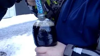 Mentos and cola (FAIL)