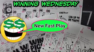 New Fast Play. Trying the $20 Fast Fifty.  Pa Lottery Winning Wednesday.