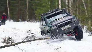 Экспедиция в чащу.Toyota Hilux невозможно сбить с пути! ГАЗ 69, Тагаз, Буханка, Паджеро, УАЗ, Нива