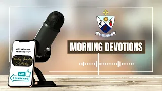 Morning Devotion, April 25, 2024