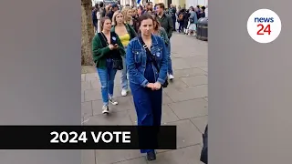 WATCH | From ‘Sista Bethina’ in the Hague to snaking queues in the UK, expats cast 2024 vote