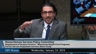 House Human Services Policy Committee  1/24/24