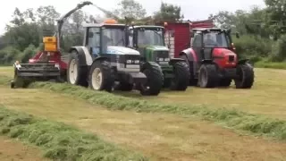 lamborghini racing 165 , same iron 130 & lely storm @ silage 2013 HD