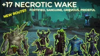 The Necrotic Wake | +17 Mythic Plus MDT Route & Commentary | Boomkin POV