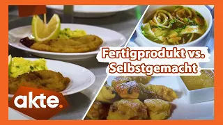 Fertig vs. selbstgemacht - Was schmeckt am besten? |  Akte | SAT.1