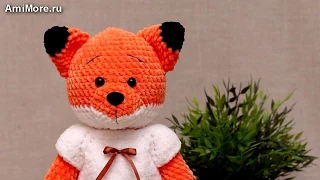 Амигуруми: схема Лисёнок. Игрушки вязаные крючком - Free crochet patterns.