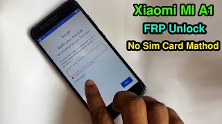 Xiaomi MI A1 FRP Bypass | Xiaomi MDG2 Google Account Bypass | No Sim Card Mathod Android 9.0 No PC |