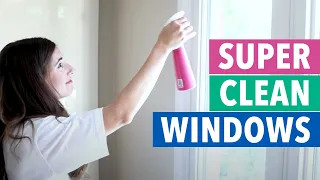 How to Clean Windows Like a Pro! (Clean My Space)