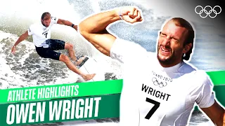 Owen Wright 🇦🇺 Australia's first EVER Olympic medallist in Surfing! 🥉