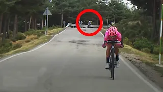 Ni Pogacar ni Roglic pudieron alcanzar el ataque de Higuita a 50 km de meta