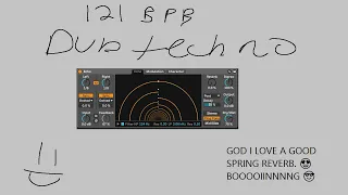 Techno Production | Ableton stock plugin Workflow | Dub Techno