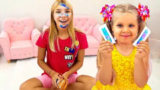 Diana and Roma help each other - Boo Boo stories for kids