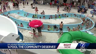 'A pool the community deserves': Splashing around the new Waverly Aquatic Center