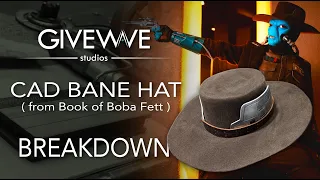 Star Wars Cad Bane cosplay Felt hat flocking TUTORIAL ( The Book of Boba Fett )