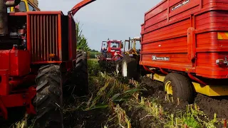 Oldtimer vastzit- en modderspektakel bij Oldtimer Hakseldag Dalen 2023