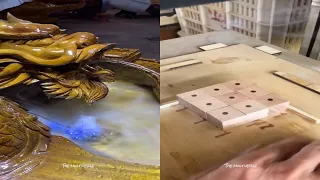 15 Mins of Satisfying Wood work by Skilled Workers