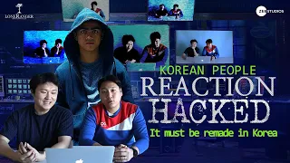 | KOREAN | Reaction | Hacked | Official Trailer | Hina Khan | Rohan Shah |