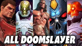 All DoomSlayer Suits & Costumes (Every Suits and All New DLC) DOOM Eternal The Ancient Gods Part Two