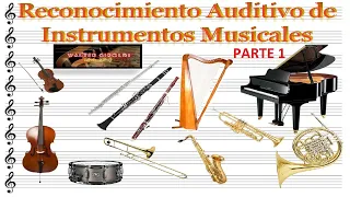 🎹 Instrumentos Musicales. Reconocimiento Auditivo. (PARTE 1)