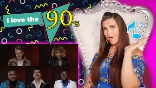 Vocal Coach Reacts: Pentatonix - 90s Dance Medley