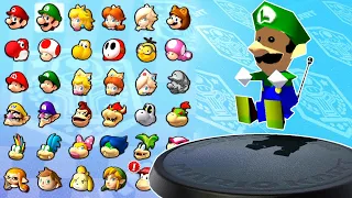 Mario Kart 8 Deluxe - What If Luigi Doll Race Without Kart?