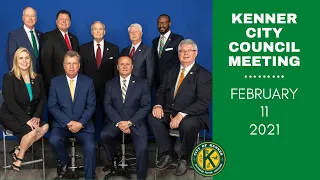 City of Kenner Zoom Council Meeting - 2/11/2021